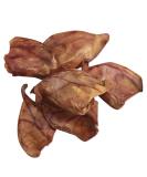Pawkaboo Natural Dog Treat - Pigs Ears for Small Breed Dogs 25g - 35g Each (20) - 100% Natural Healthy Dog Treat Chew Puppy Snack - Buy Online on GoSupps.com