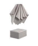 12 Pack Microfiber Eyeglasses Cleaner Cloth - Lint Free Sunglasses & Lens Cleaning Wipes - 5x6 Inch Gray Cloths for Eyewear & Camera - Buy Online on GoSupps.com