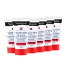 Neutrogena Norwegian Formula Hand Cream - Unscented 6x50ml | Best for Very Dry Hands - International Shipping Available - Buy Online on GoSupps.com