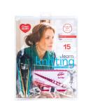 Red Heart Learn to Knit Kit - Complete Knitting Set for Beginners - Buy Online on GoSupps.com