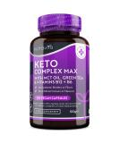 Keto Complete Diet Pills 2 Month Supply Max Strength 1788mg Complex for Men & Women - MCT Oil Green Tea Vitamins & Minerals Contribute to Fatty Acid & Carb Metabolism Made in The UK - Buy Online on GoSupps.com