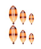 6-Pack Slipproof Banana Hairpins & Ponytail Holders - Stylish Resin Hair Clips for Women & Girls | Hair Accessories in Big Medium & Small Sizes - Buy Online on GoSupps.com