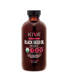 Kiva Organic Black Seed Oil | 100% Pure Cold-Pressed Nigella Sativa | High Thymoquinone (TQ) | 8oz - Buy Online on GoSupps.com