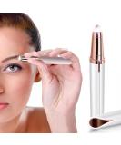 Electric Eyebrow Trimmer for Women - Painless Face Hair Remover & Eyebrow Razor with Comb - Perfect for Mustache & Chin Hair (White) - Buy Online on GoSupps.com