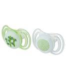 NeoBaby Anatomical Silicone Pacifier 12 Months - 2 Pack Orthodontic Classic & Multicoloured | International Shipping - Buy Online on GoSupps.com