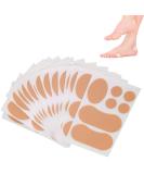 15 Sheets Oval Moleskin Pads for Feet | Adhesive Blister Tapes and Coverlets | Knit Mole Skin Patches for Boots, Hiking, and Unsuitable Shoes - Buy Online on GoSupps.com