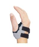 Velpeau Thumb Support Brace - CMC Joint Stabilizer Spica Splint for Arthritis Pain Relief - Medium Black-Right Hand - Buy Online on GoSupps.com