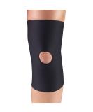 OTC Knee Support Open Patella Neoprene Brace for Pain Relief | Medium Black | Fast International Shipping - Buy Online on GoSupps.com