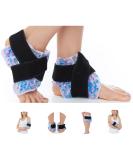 FOMI Ankle Hot Cold Gel Bead Ice Packs | 2 Pack for Pain Relief | Ideal for Swelling, Plantar Fasciitis, Achilles Tendonitis, and Sprained Ankles - Buy Online on GoSupps.com
