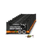 Layenberger High Protein Beef Snack Classic - 41% Protein Low Carb (1x35g) - Hearty German Beef Snack - Buy Online on GoSupps.com