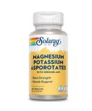 Solaray Magnesium and Potassium Asporotates with Bromelain - 60 VegCaps | Electrolyte Muscle, Heart, and Cellular Support - Buy Online on GoSupps.com