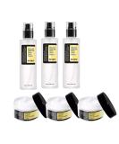Greevener Korean Snail Collagen Cream Set - Lifting & Firming Moisturizer Snail Mucin Serum & Essence for Youthful Skin - Buy Online on GoSupps.com