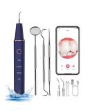 Plaque Remover for Teeth with Camera | Effective Tartar & Teeth Cleaning Kit - 3 Cleaning Heads Included - Buy Online on GoSupps.com