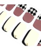 DANNI & TONI 28 Semi Cured Nail Wraps | Soft Self-Adhesive Gel Stickers | Salon-Quality Manicure Set - Buy Online on GoSupps.com