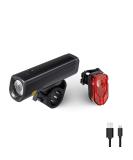 YBL Bicycle Light Set | STVZO Certified 40 Lux Front & Rear USB LED Bike Lights - IPX5 Waterproof - Buy Online on GoSupps.com