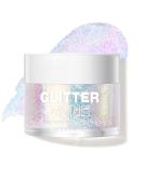 Langmanni Holographic Body Glitter Gel & Eyeshadow - Color-Changing Sparkling Pink - 1.35 OZ for Face Body Hair & Lips - International Shipping Available - Buy Online on GoSupps.com