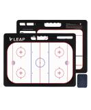 LEAP Coach Board Premium Tactical Clipboard for Basketball, Baseball, Soccer, Football, Hockey - Double-Sided Dry Erase Marker Board - Buy Online on GoSupps.com