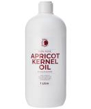 Buy Mystic Moments Aprico Kernel Carrier Oil 1L - Pure Natural Vegan Oil for Hair Face Nails & Aromatherapy | International Shipping Available - Buy Online on GoSupps.com