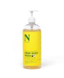 Dr. Natural Hemp Body Wash - Citrus 32 oz | Pure Plant-Based & Moisturizing with Organic Shea Butter | Deep Cleansing for Sensitive Skin - Buy Online on GoSupps.com