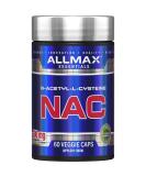 AllMax Nutrition NAC - 60 Capsules: Powerful Antioxidant Support - Buy Online on GoSupps.com