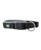 Hunter neoprene Vario plus neck dog collar nylon padded with neoprene S -M 35 - 40cm (40cm 2.0cm 0.6cm) black/gray S -M 35 - 40cm black/gray - Buy Online on GoSupps.com