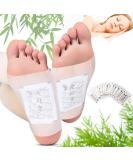 Detox Pavement Foot Stickers - 50 Organic Bamboo Vinegar Pads for Pain Relief & Healthy Feet Care - Buy Online on GoSupps.com
