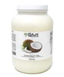 Baja Precious Coconut Oil 1 Gallon - Pure, Cold-Pressed, Unrefined | Best Price Online - Buy Online on GoSupps.com