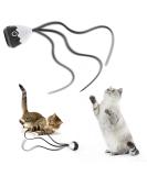 Lifefav 2-in-1 Cat Toys - Interactive Automatic Silicone Tail & Rechargeable Railway Toys for Kittens | Ships Internationally - Buy Online on GoSupps.com