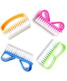 Nail Clean Brush Set - Double Sided Finger Cleaning Brushes (3 Pcs) - Strong Bristles, Ergonomic Handle - Ideal for Fingernails and Toenails - Buy Online on GoSupps.com