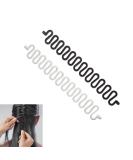 2Pcs Hair Knitting Tool Fashion French Hair Styling Clip Twist Braid Hair Knitting Tool Hair Braiding Tool Plait Hair Braider Braiding Tool Roller Bun DIY Hair Styling Accessories for Women Girls - Buy Online on GoSupps.com