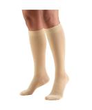 Truform 15-20 mmHg Knee High Compression Stockings for Men & Women - Closed Toe Beige Large - Comfort & Support - Buy Online on GoSupps.com