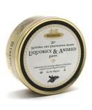 Nipits Classic Liquorice and Aniseed Travel Tin 200g - The Original Travel Tin Manufacturer - All Natural Colours and Flavours - Vegetarian and Vegan Friendly - Gluten and Dairy Free - Buy Online on GoSupps.com