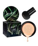 GL-Turelifes Mushroom Head CC Cream Air Cushion Foundation Water Feeling Flawless BB Cream Moisturizing Oil Control Long Lasting Lightweight & Smoothing Natural Concealer (#03 Brunet Brown 15 oz) 15 g (Pack of 1) #03 Brunet Brown - Buy Online on GoSupps.com