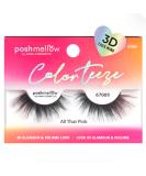 MRS GWEN Poshmellow Color Teeze Faux Mink Eyelashes - 3D Glamour & Volume Easy to Apply Reusable Natural Look All That Pink 67009 - International Shipping Available - Buy Online on GoSupps.com