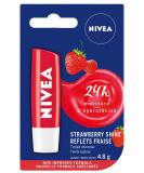 Nivea Lip Care Strawberry 4.8g Tube - Moisturizing Lip Balm for Soft Healthy Lips | International Shipping Available - Buy Online on GoSupps.com