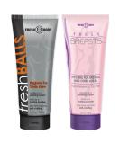 Fresh Body FB Male Female Bundle - Fresh Balls 3.4 oz Anti-Chafing Cream for Men + Fresh Breasts 3.4 oz Soothing Lotion for Women - Buy Online on GoSupps.com