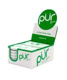 PUR Sugar Free Chewing Gum - Vegan, Keto, Natural Spearmint, 9 Pieces (Pack of 12) - Buy Online on GoSupps.com