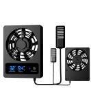 Rurunklee Ventilation Fan for Reptile Enclosure - Smart Reptile Temperature and Humidity Gauge with LED Display - Efficient Cooling Fan Durable Ventilation Fan for Snakes Rainforest Terrarium A: ( ) - Buy Online on GoSupps.com