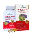 MIGRAINE Guard 2022: Clinically Proven COQ10, VIT B2, Feverfew, Magnesium GLYCINATE & Skullcap | NEW 2022 Migraine Relief - Buy Online on GoSupps.com