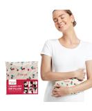 Cherrye Microwavable Heating Pillow - Cherry Pit Filled for Neck, Muscles, Joints - Hot & Cold Therapy for Pain Relief - Buy Online on GoSupps.com