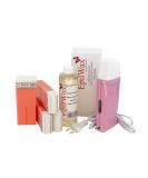 Buy Epilwax Royal Epilation Set - Professional Wax Warmer 4 Roll-On Wax 100 Strips & Aftercare Oil - International Shipping Available - Buy Online on GoSupps.com
