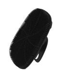 REVEX Silicone Body Scrubber - Exfoliating, Nourishing, & Long-Lasting - Shower Scrubber for Men and Women - Easy to Clean - Black - Buy Online on GoSupps.com