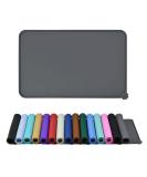 Reopet Silicone Feed Mats for Pets | Waterproof Dog & Cat Mats with Elevated Edges - 60x40 cm (Pack of 1) | International Shipping Available - Buy Online on GoSupps.com