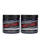 Manic Panic After Midnight Blue Hair Dye - Vegan & Cruelty-Free 2 x 118ml Semi-Permanent Creme - Buy Online on GoSupps.com