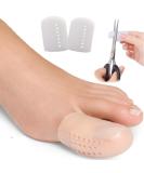 10 Pcs Big Toe Cap Breathable Toe Protector Toe Cover Sleeves with Holes Provides Relief from Missing or Ingrown Toenails Cracked Big Toe Corns Blisters Hammer Toes Toe Rubber Reduce Friction - Buy Online on GoSupps.com