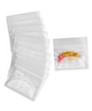 Extra-Thick Pill Pouch Bags - BPA Free Reusable 3x2 Zipper Storage Pouches Pack of 100 | Daily AM PM Travel Organizer - Buy Online on GoSupps.com