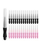 30 Mini Eyebrow Brushes | Portable Eyelash Extension Tools & Interdental Brushes for Eyebrow Care - Buy Online on GoSupps.com