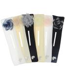 K&Y 6 PCS Elegant Flower Butterfly Lazy Hair Curler Bun Maker - Mixed Color - For Women and Girls - Buy Online on GoSupps.com