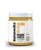 Fatworks Organic Chicken Fat - Premium USDA Certified Cooking Oil for Frying and Baking, Whole30, Keto, Paleo Approved - 7.5 oz - Buy Online on GoSupps.com