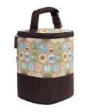 Insulated Baby Bottle Cooler Bag with Hanging Strap - Animals Print | Fits 4 Baby Bottles - Buy Online on GoSupps.com